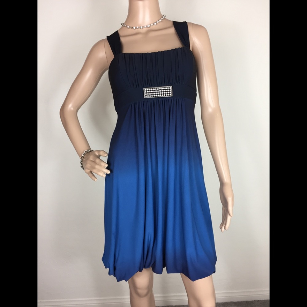 Cache Short Formal Bubble Hem Dress